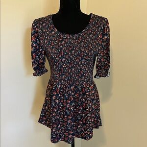 Floral Print Women's Top